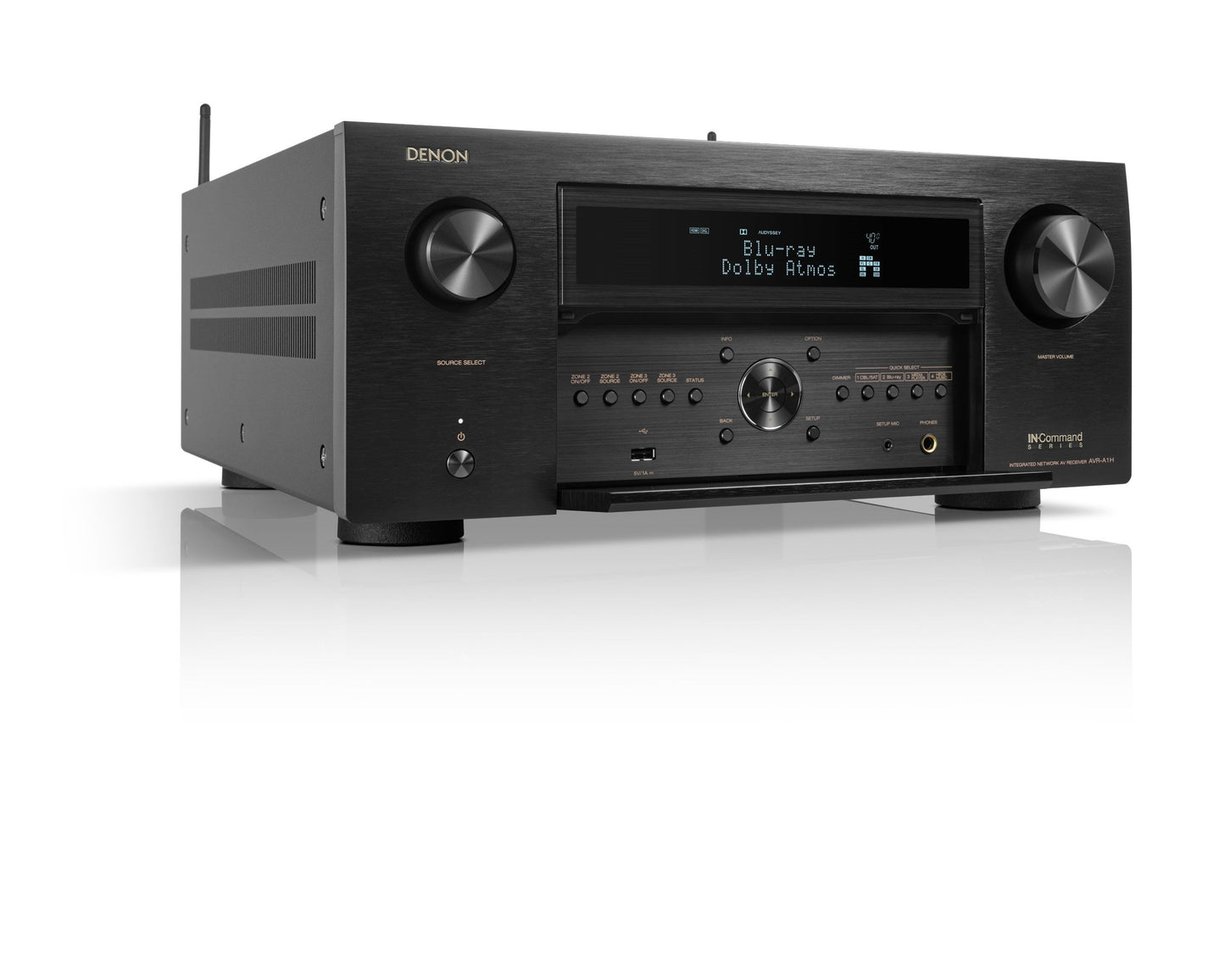 Denon AVR-A1H 15.4 Channel 8K A/V Receiver with HEOS Open Box