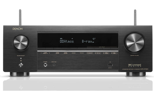 Denon AVR-X1700H 7.2 Channel 8K AV Receiver with 3D Audio, Voice Control and HEOS